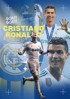 CRISTIANO RONALDO |  SET OF 8 POSTERS  | UNFRAMED