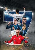CRISTIANO RONALDO |  SET OF 8 POSTERS  | UNFRAMED