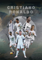 CRISTIANO RONALDO |  SET OF 8 POSTERS  | UNFRAMED