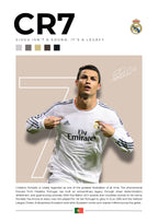 CRISTIANO RONALDO |  SET OF 8 POSTERS  | UNFRAMED
