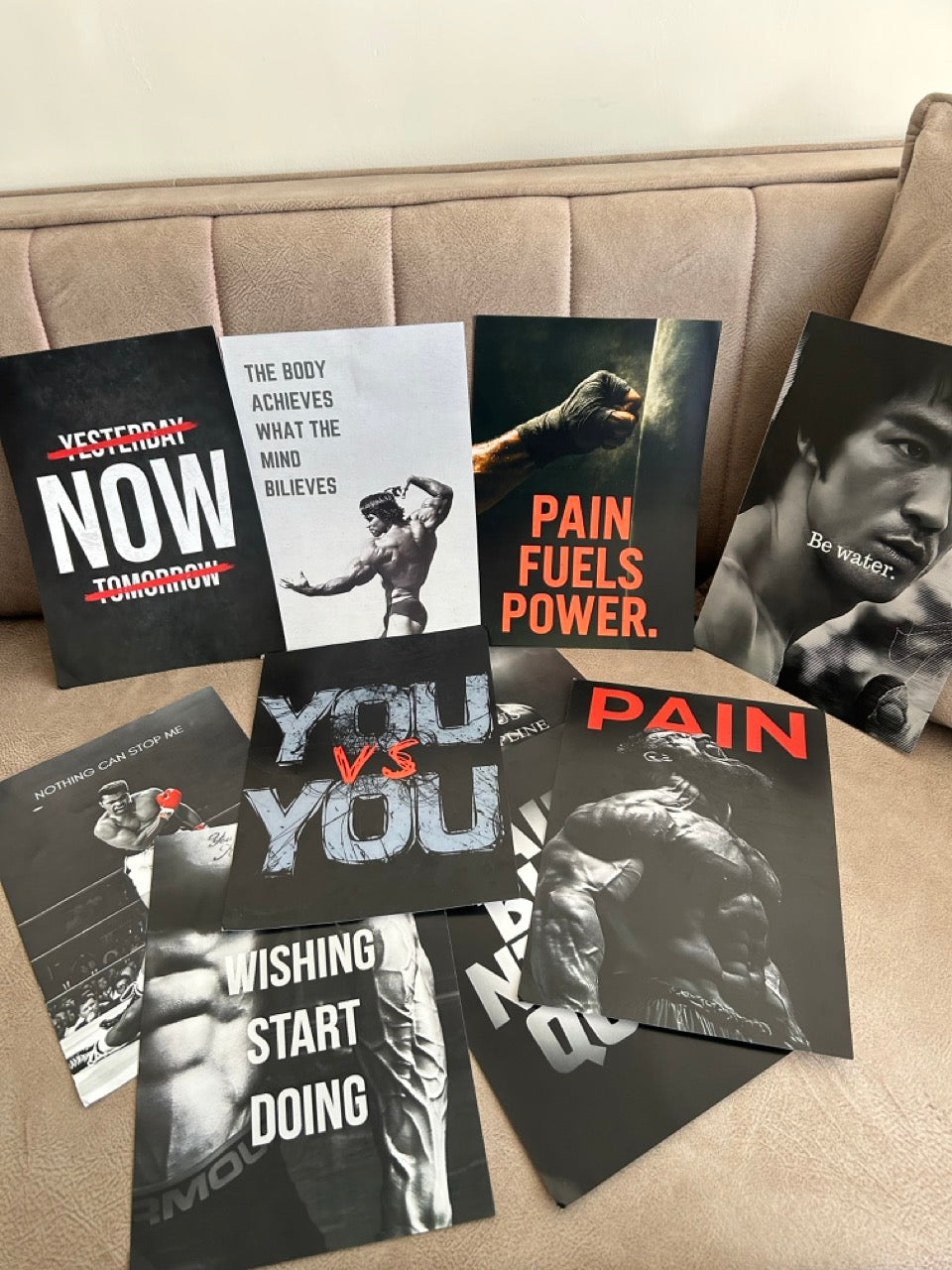 BEAST MODE | SET OF 15 POSTERS | AA | 9" X 12"