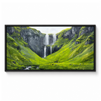 Lush Green Waterfall Valley - Image 3