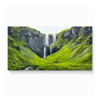 Lush Green Waterfall Valley - Image 7