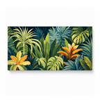 Lush Tropical Botanical Foliage