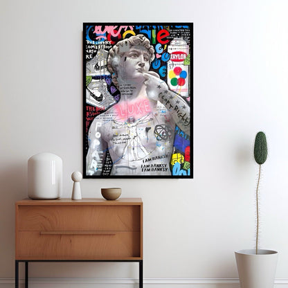 Michelangelo’s David: Street Art Masterpiece
