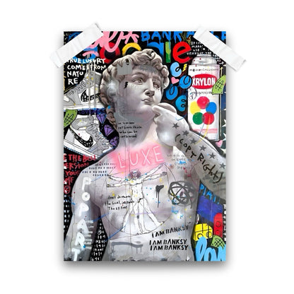 Michelangelo’s David: Street Art Masterpiece