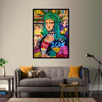 Mona Lisa Graffiti Art