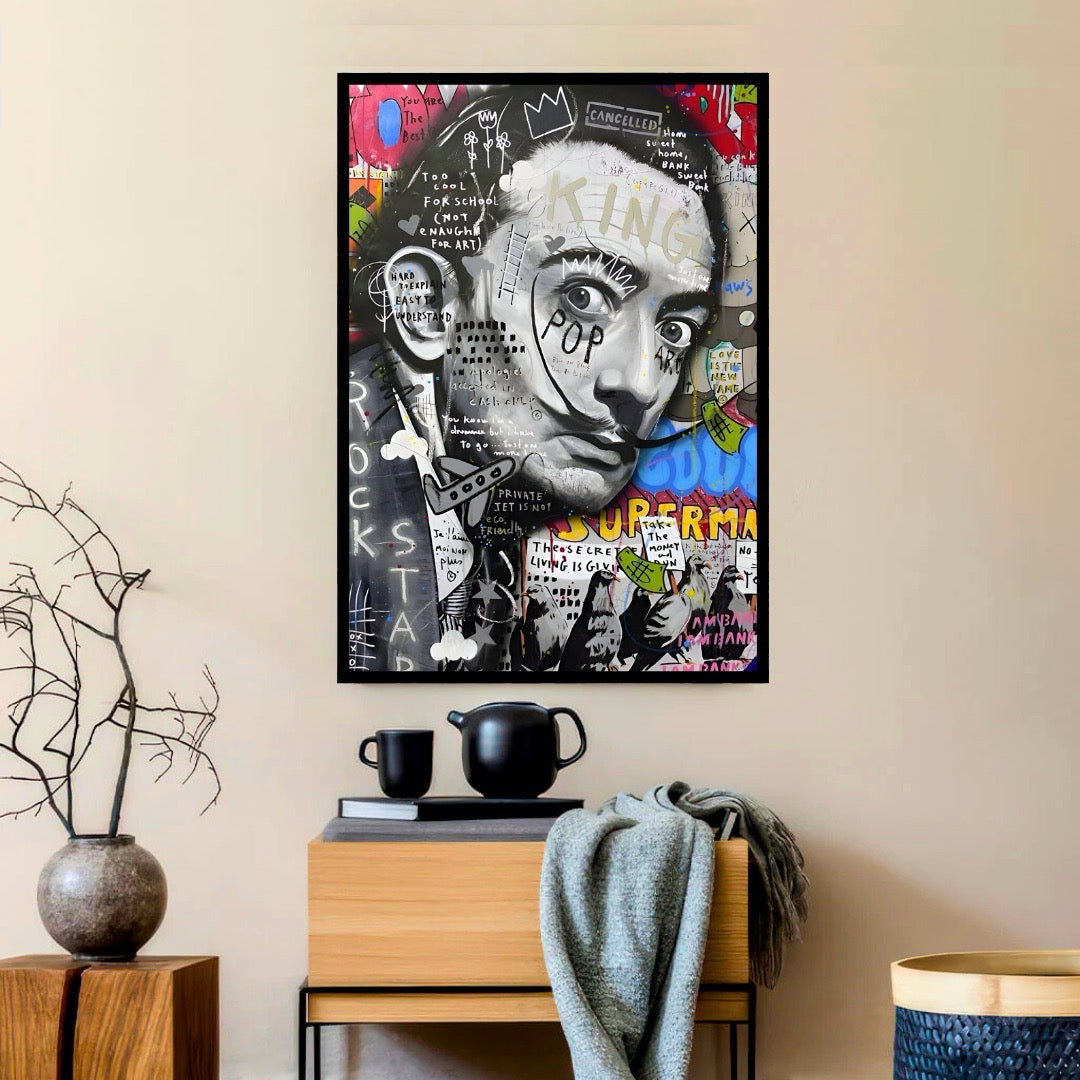 Salvador Dali: Surreal Graffiti Vision