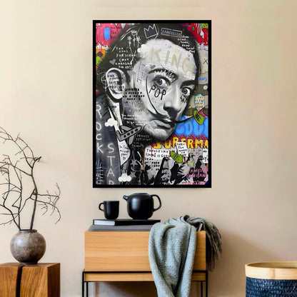 Salvador Dali: Surreal Graffiti Vision