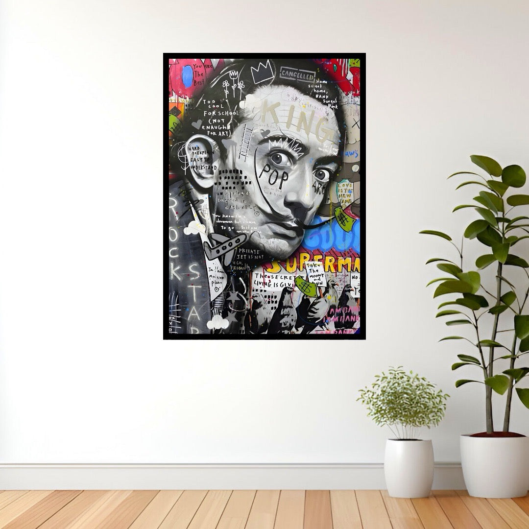 Salvador Dali: Surreal Graffiti Vision