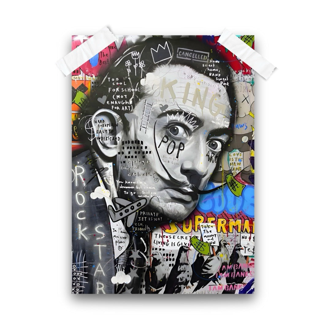 Salvador Dali: Surreal Graffiti Vision