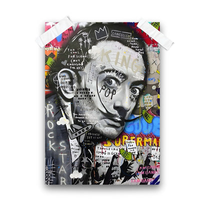 Salvador Dali: Surreal Graffiti Vision