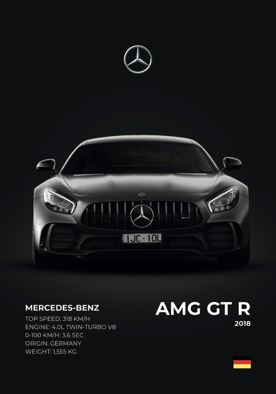 SET OF 5 POSTERS | BEST SELLING LUXURY CARS