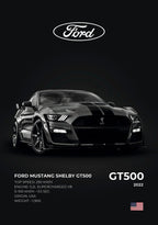 SET OF 5 POSTERS | BEST SELLING LUXURY CARS