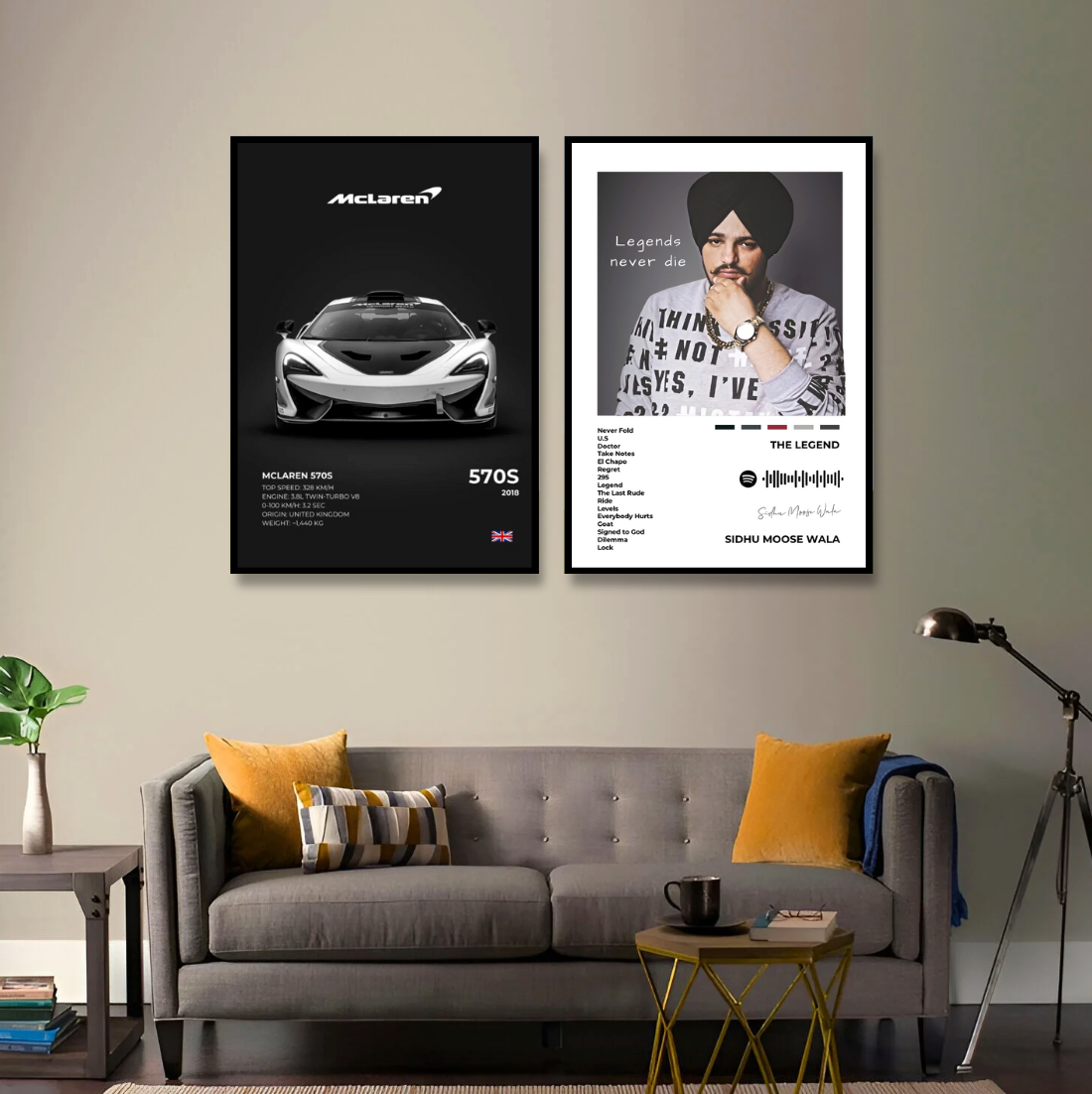 MCLAREN + MUSIC ALBUM SET OF 2