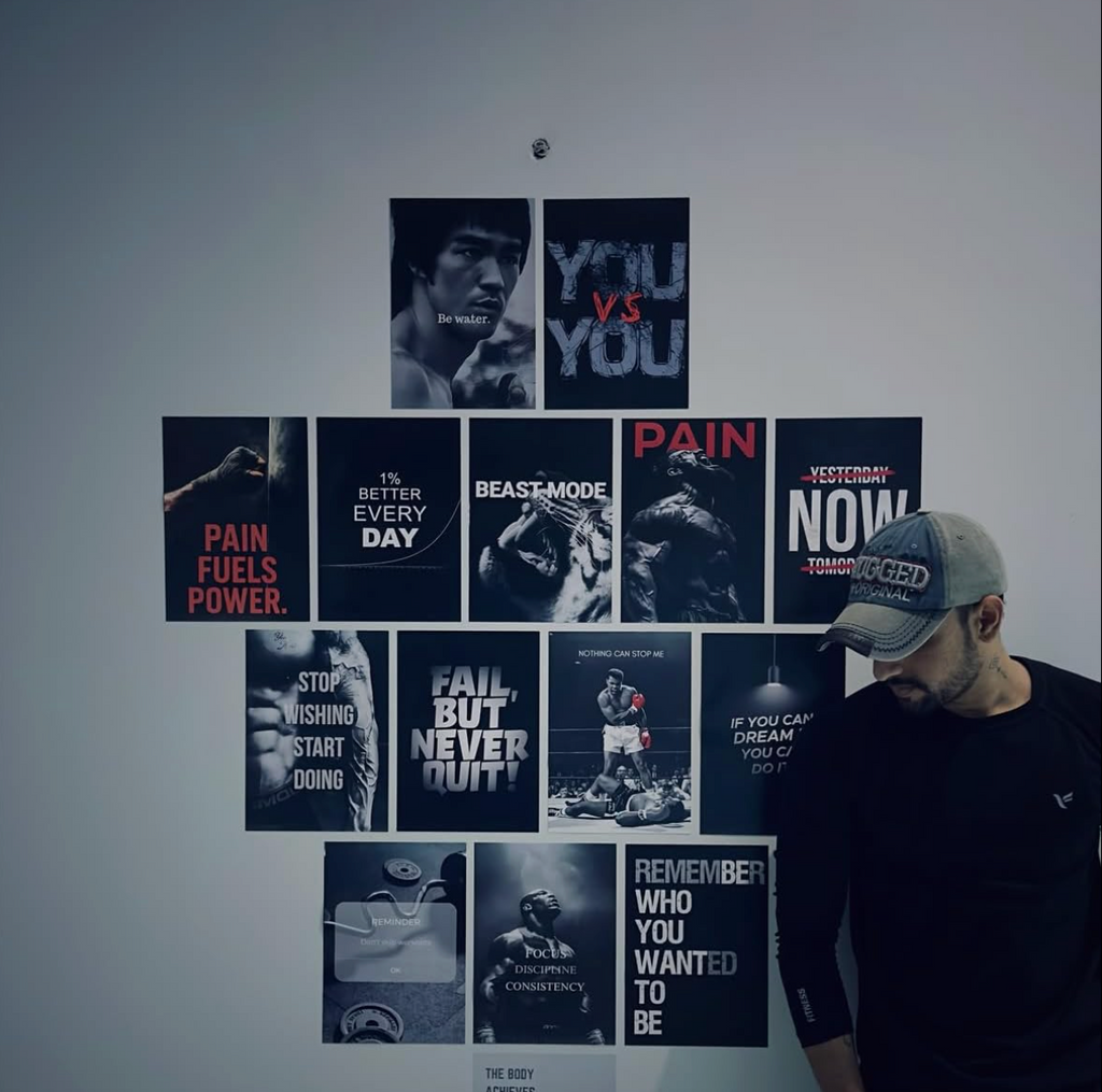 BEAST MODE | SET OF 15 POSTERS | AA | 9" X 12"