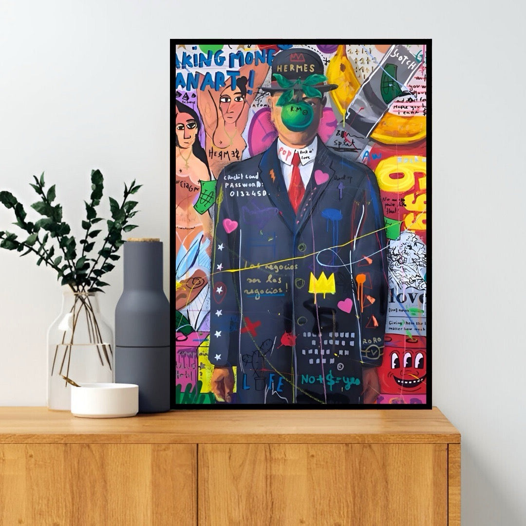 The Son of Man: Graffiti Reimagined