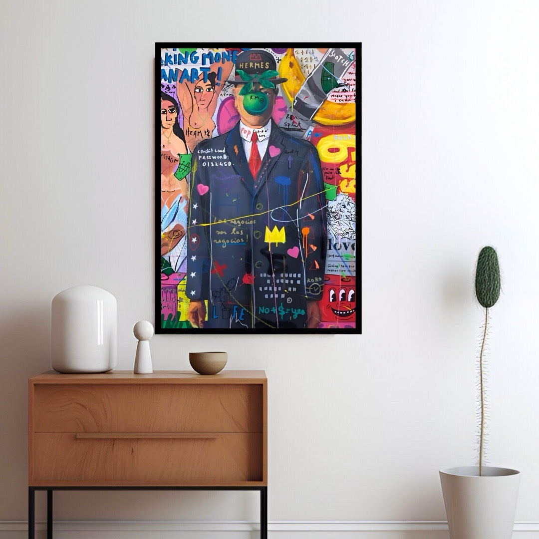 The Son of Man: Graffiti Reimagined
