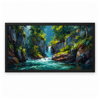 Tropical Waterfall Jungle Paradise
