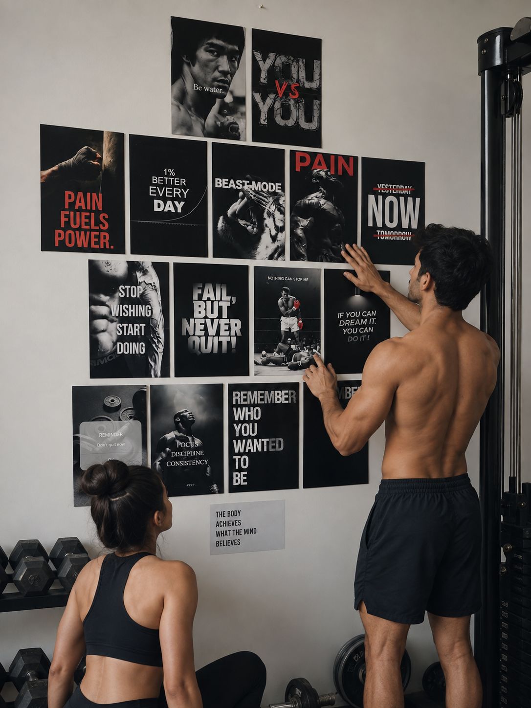 BEAST MODE | SET OF 15 POSTERS | AA | 9" X 12" | UNFRAMED