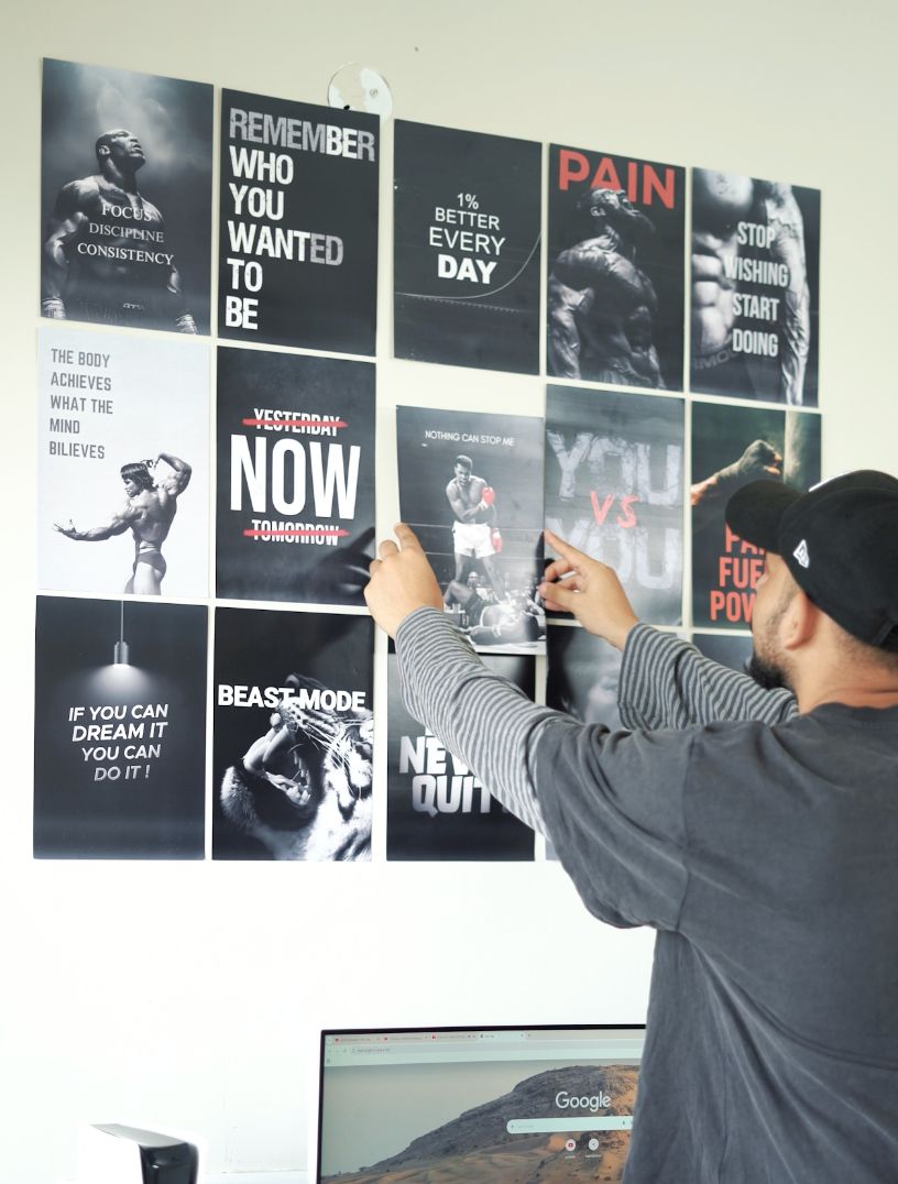 BEAST MODE | SET OF 15 POSTERS | AA | 9" X 12" | UNFRAMED