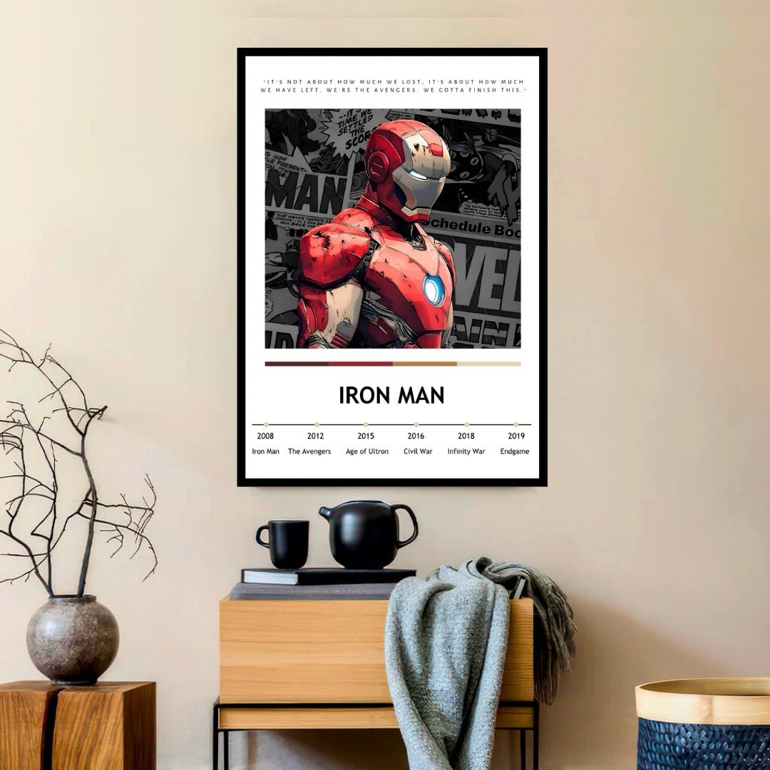 Aesthetic Iron Man: The Stark Journey