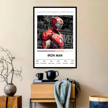 Aesthetic Iron Man: The Stark Journey