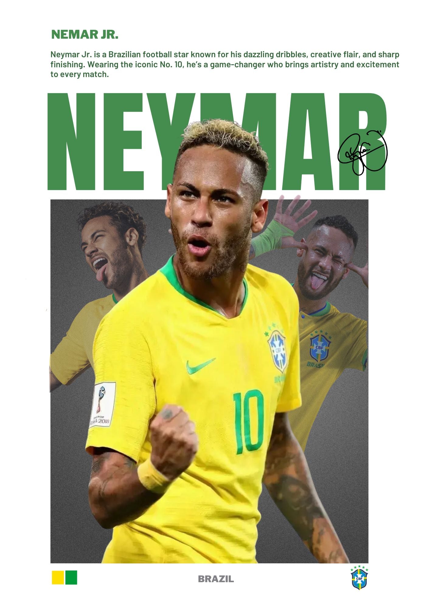 Neymar Jr. Poster