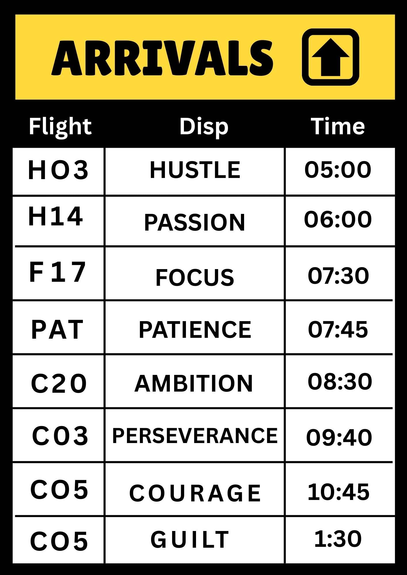 Airport Mindset – Flight beyond mediocrity | SET OF 2 FRAMES