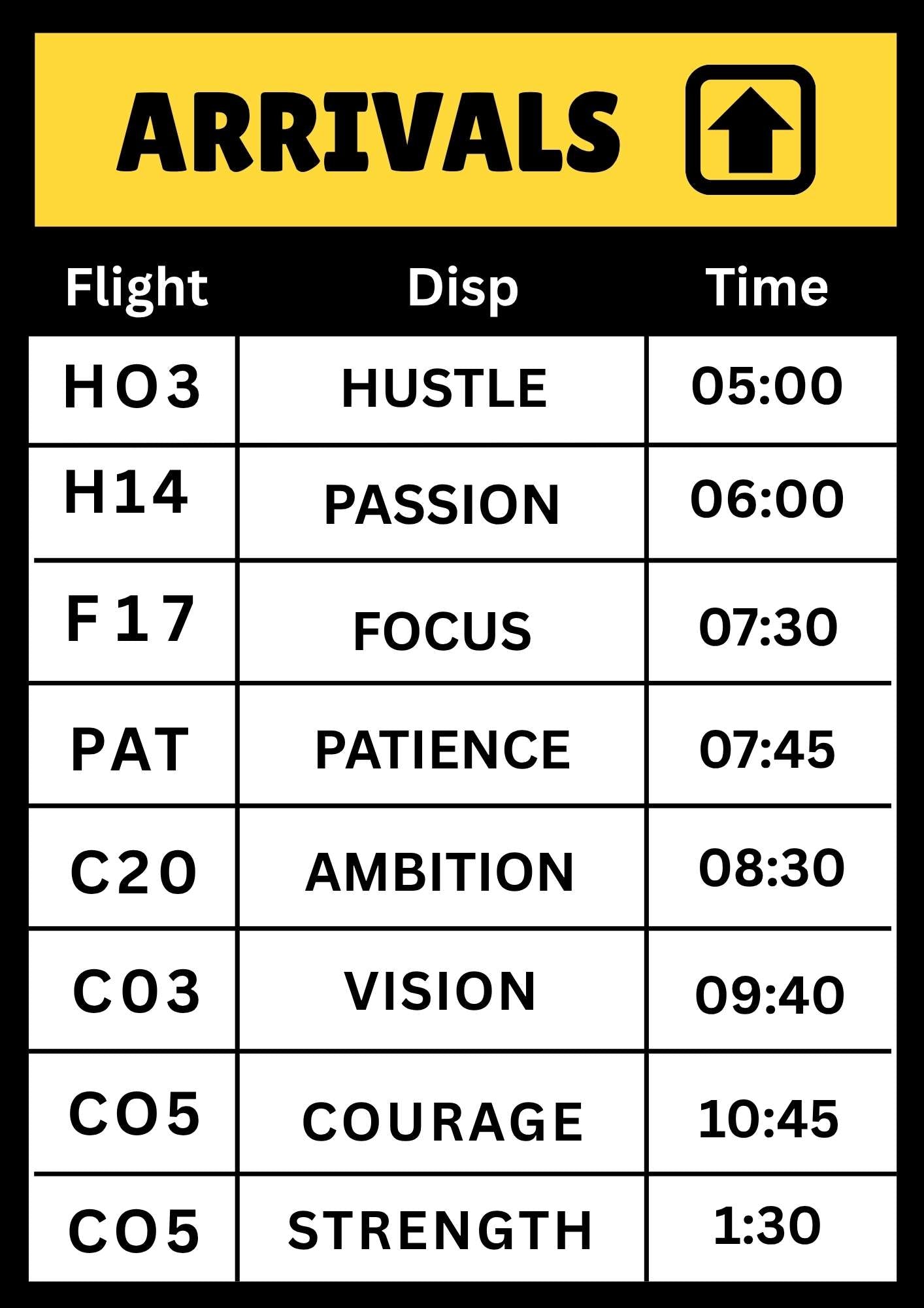 Airport Mindset – Flight beyond mediocrity | SET OF 2 FRAMES