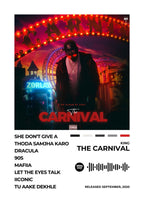 Step into the vibrant world of Carnival with this dynamic album cover poster. A tribute to KING’s infectious melodies, captivating lyrics, and signature style.