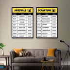Airport Mindset – Flight beyond mediocrity | SET OF 2 FRAMES