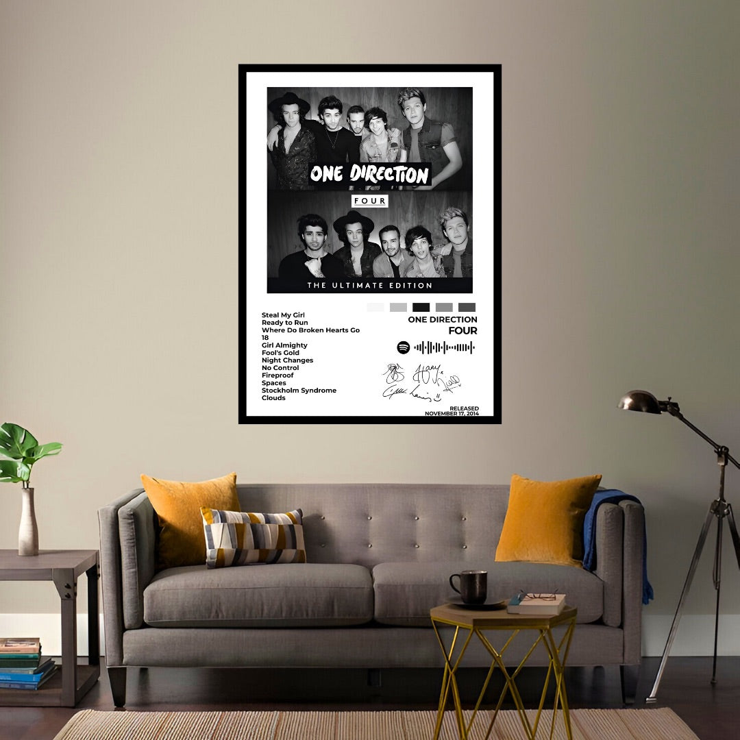 ONE DIRECTION – Four - &nbsp;A heartfelt and dynamic album, Four captures the essence of One Direction’s growth, with powerful lyrics and unforgettable melodies.