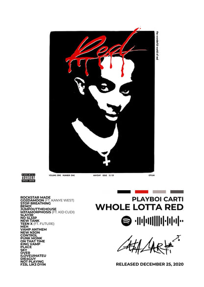 PLAYBOI CARTI - Whole Lotta Red