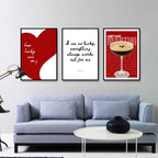 Lucky in Love | SET OF 3 FRAMES