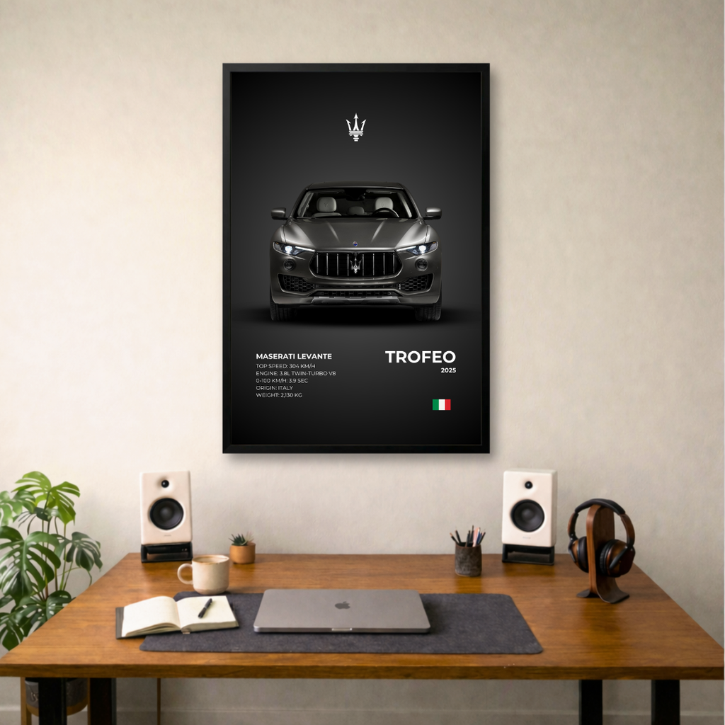 Tridente Nero Maserati