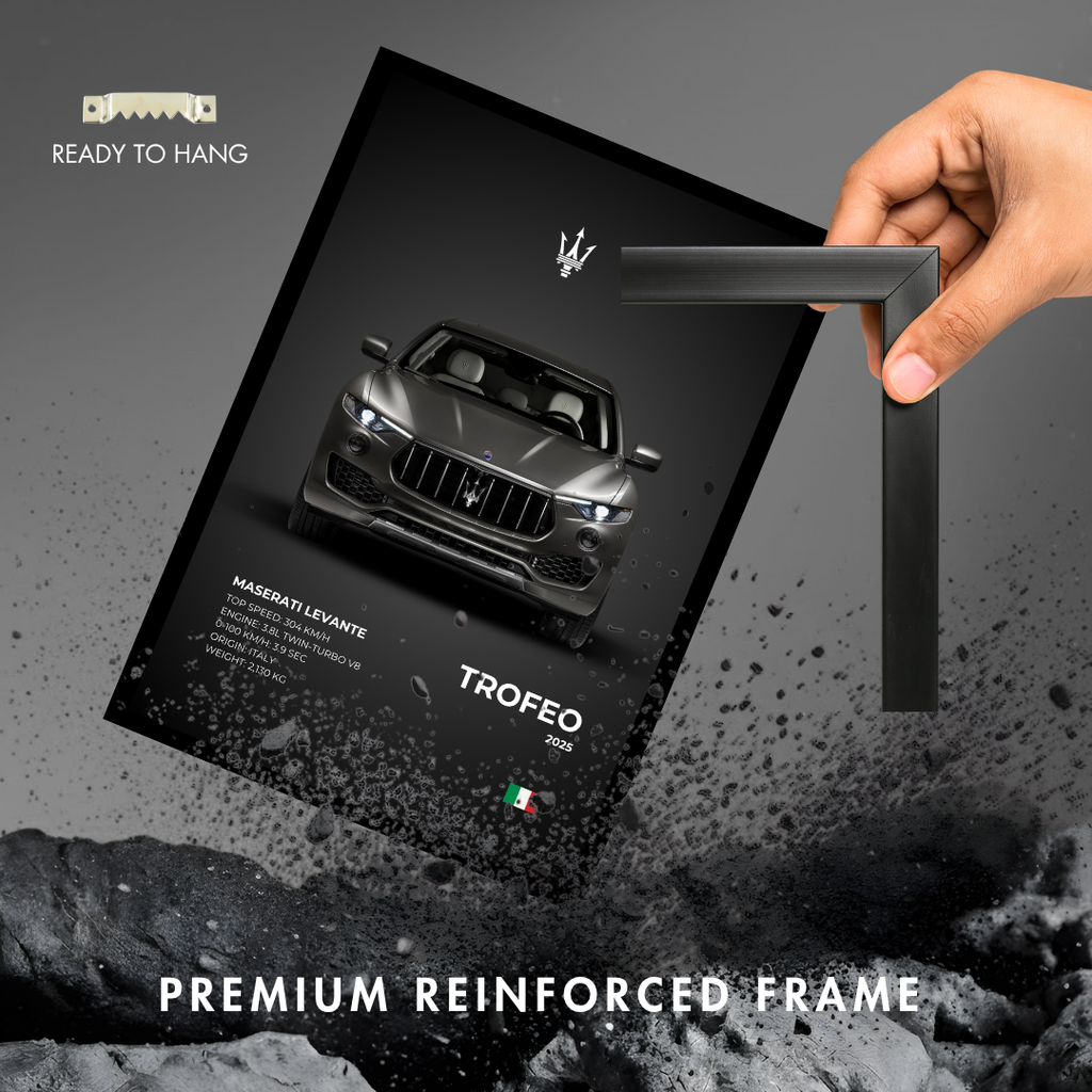 Tridente Nero Maserati