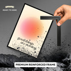 Calm & Grateful | SET OF 3 FRAMES