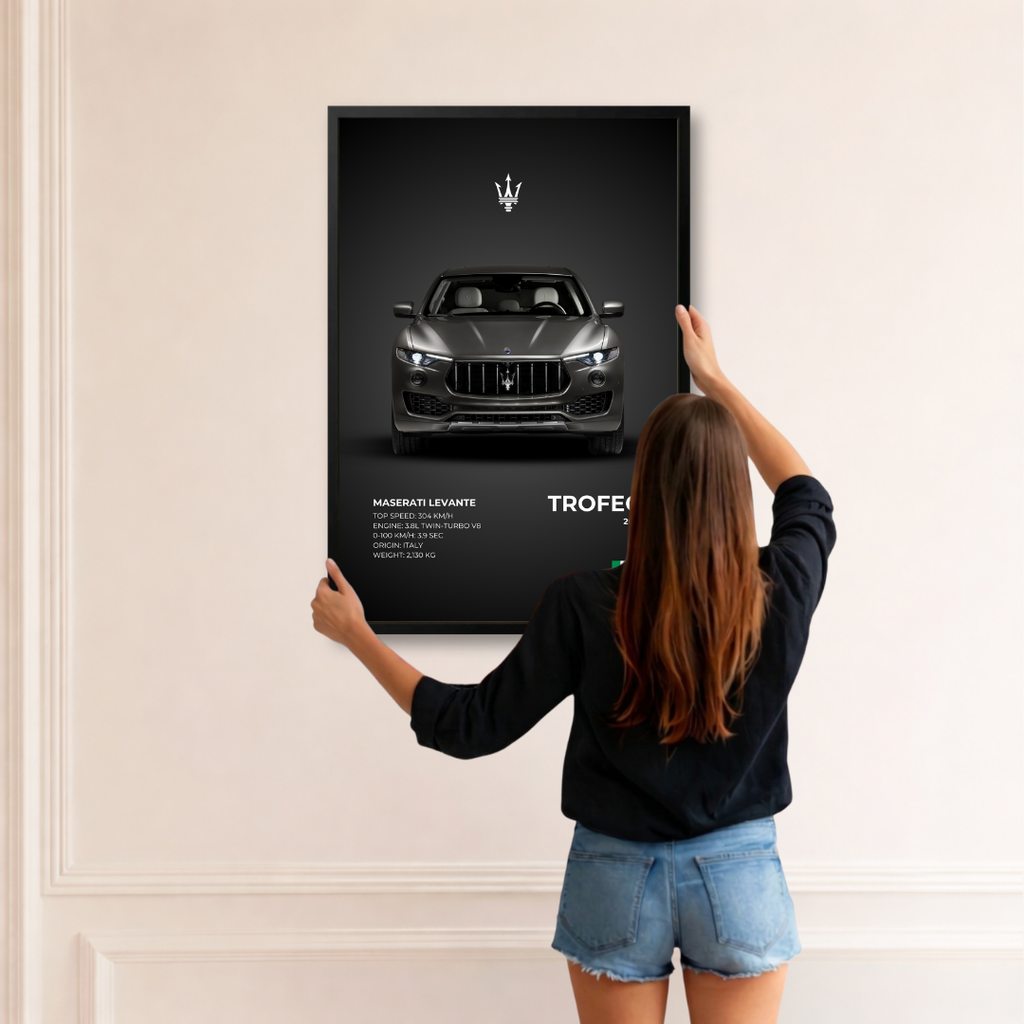 Tridente Nero Maserati