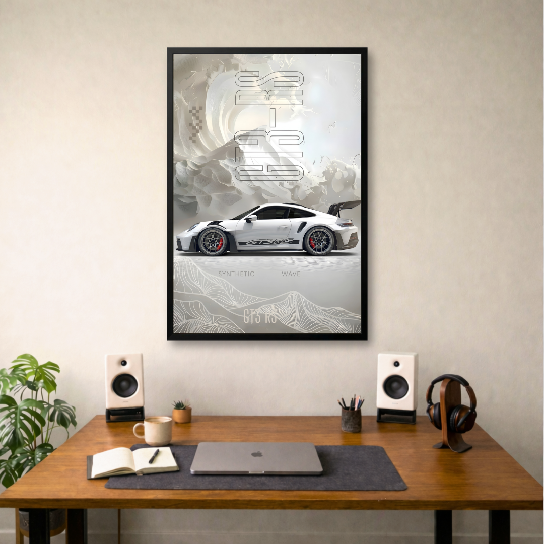 White Porsche 911 GT3 RS