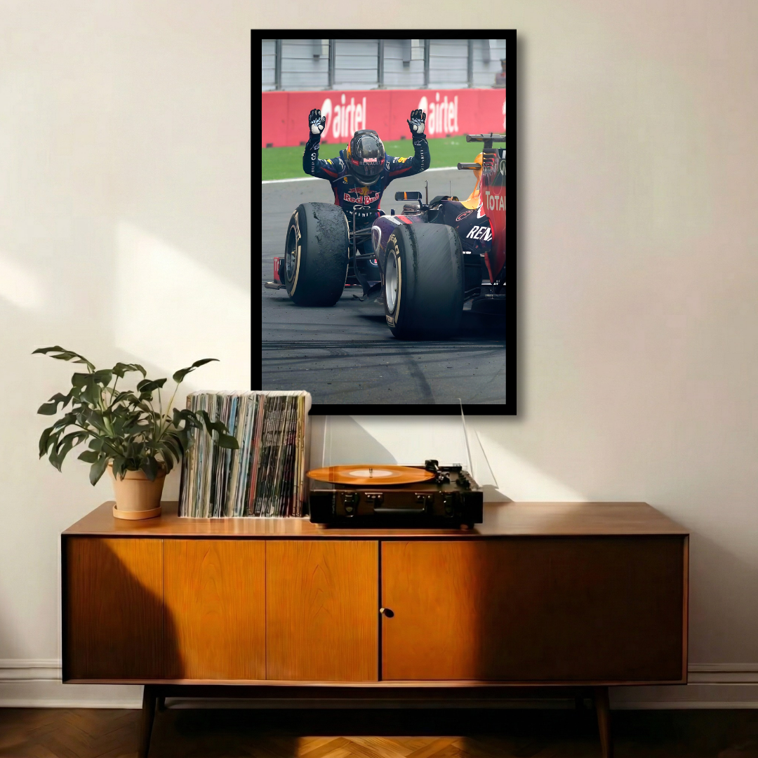 Sebastian Vettel – Red Bull Victory Bow