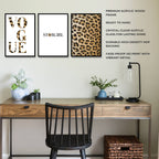 Vogue Safari | SET OF 3 FRAMES