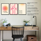 Calm & Grateful | SET OF 3 FRAMES