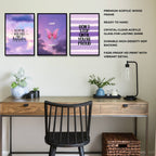 Keep Rising | SET OF 3 FRAMES