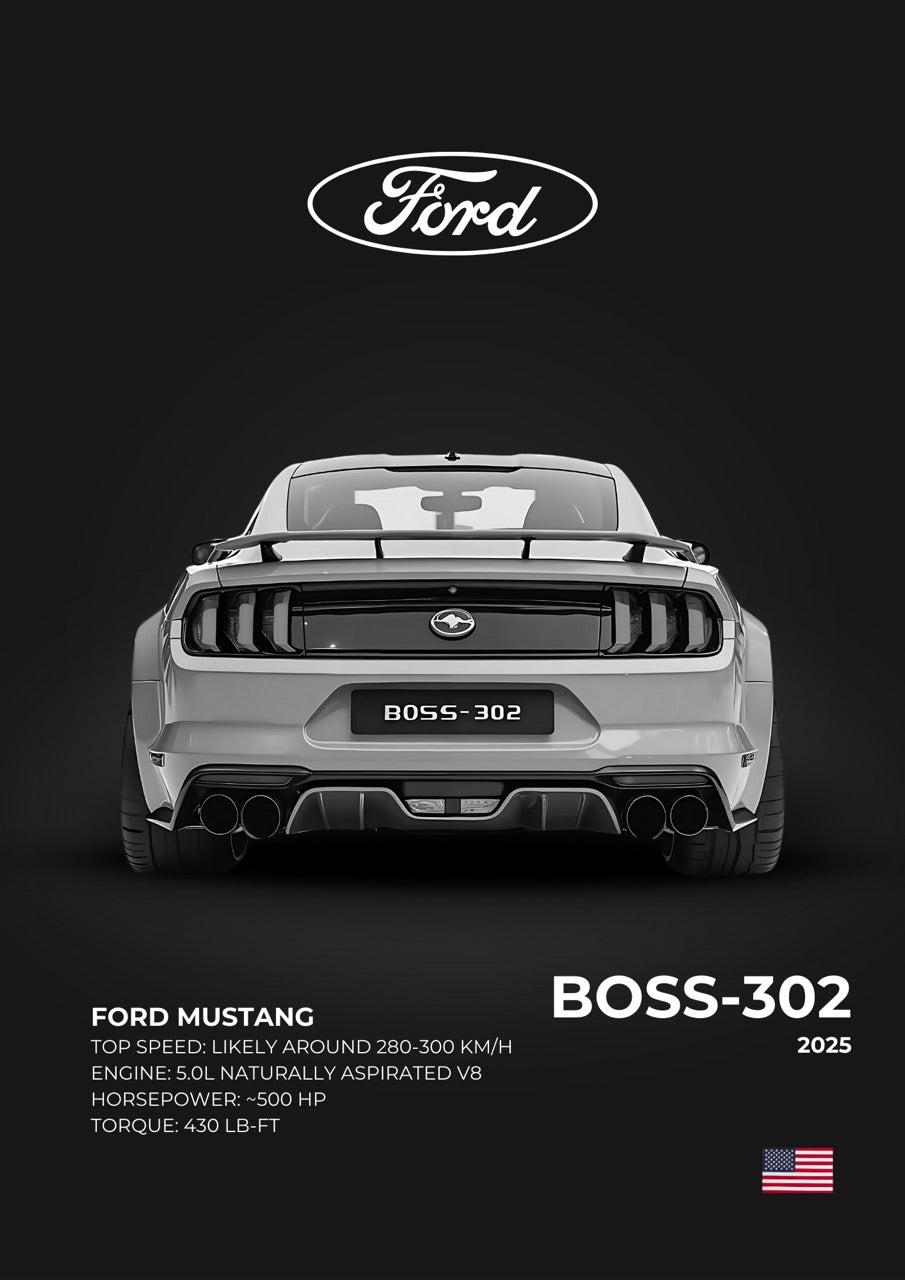 Ford Mustang BOSS-302 - Phantom Series