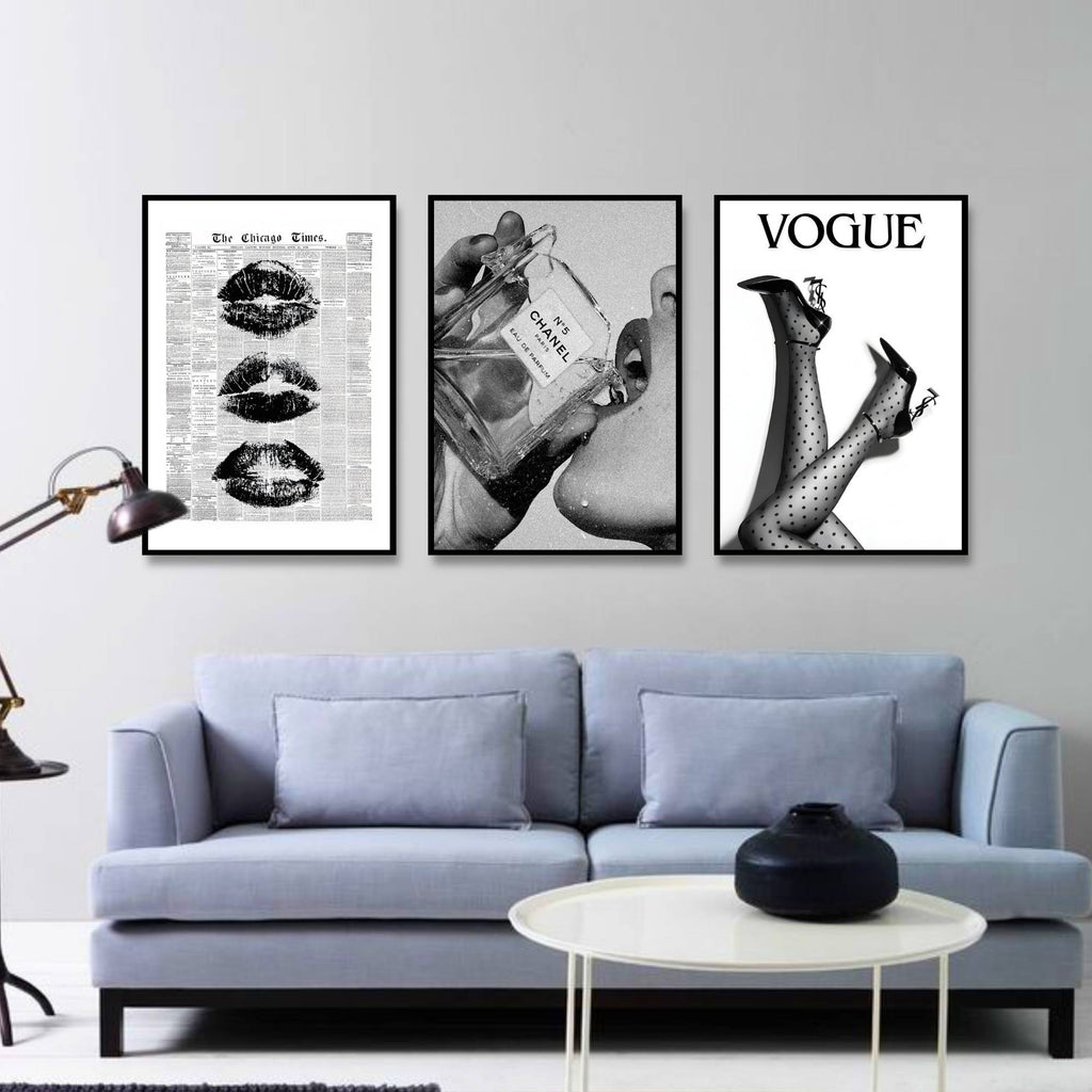 Vogue Noir | SET OF 3 FRAMES