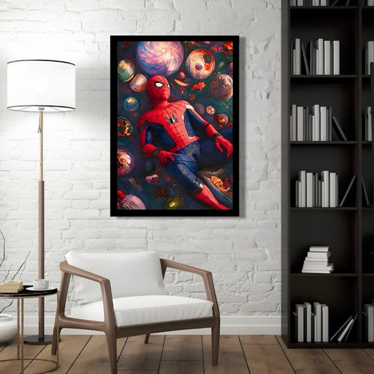 Spider-Man and Cosmic Orbs Art