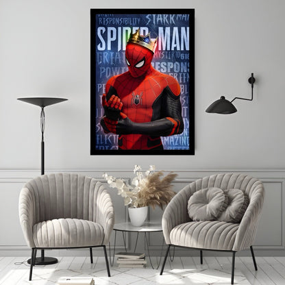 Spider-Man with Crown