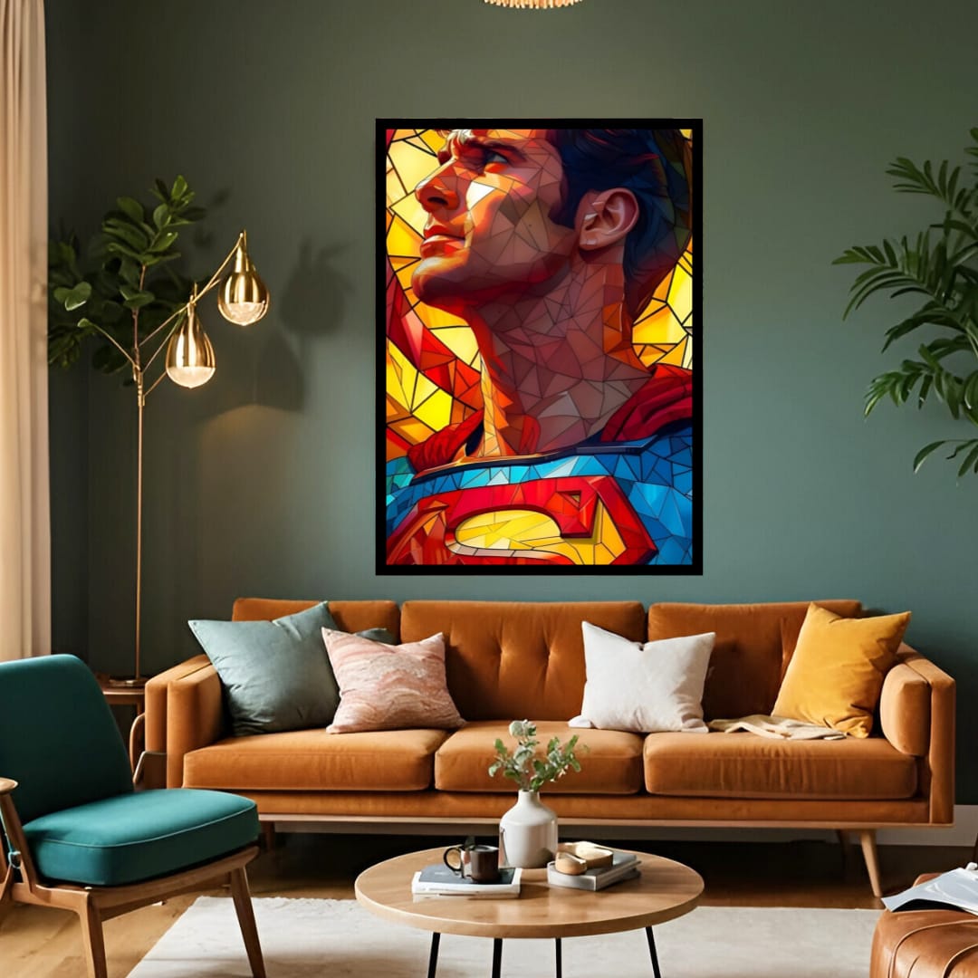 Superman Artistic Portrait