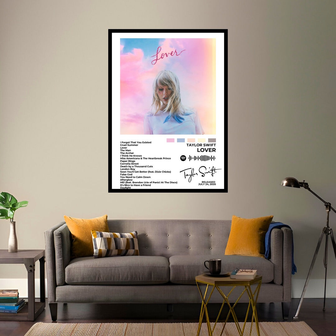 TAYLOR SWIFT – Lover - A celebration of love, heartbreak, and self-discovery, Lover is filled with vibrant pop anthems and heartfelt ballads that showcase Swift’s versatile songwriting.